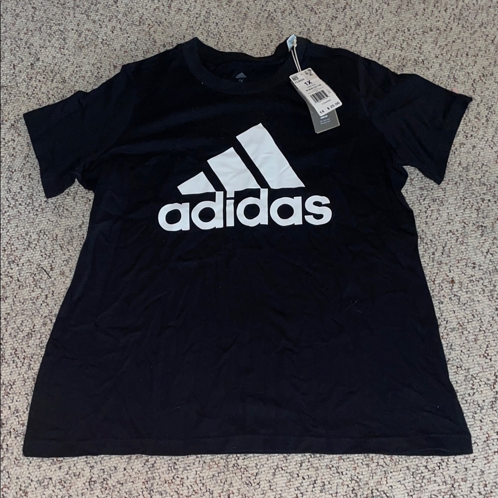 Adidas Black T-Shirt